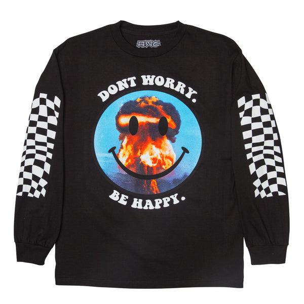 "DONTWORRY" long sleeve - black