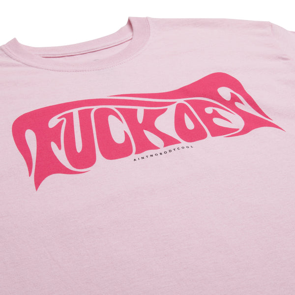 "FUCKOFF" tee - pink
