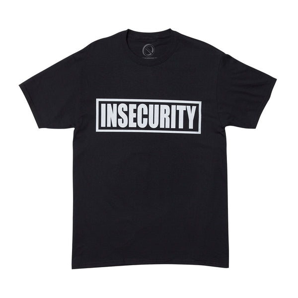 "INSECURITY" tee - black