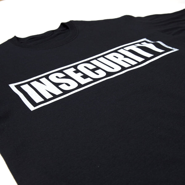 "INSECURITY" tee - black