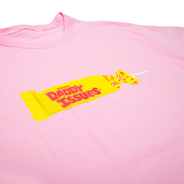 "ISSUES" tee - pink