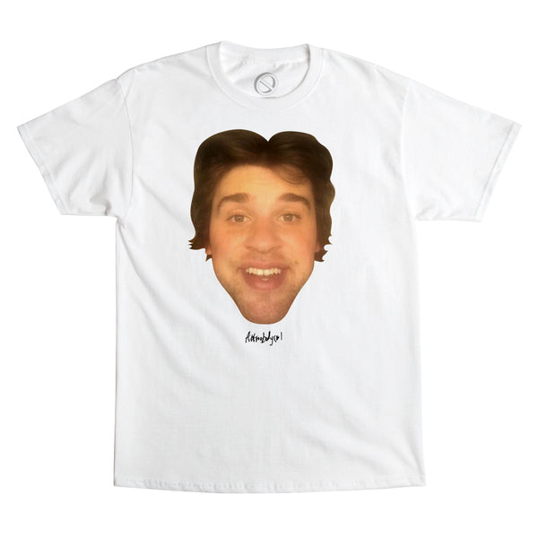 Nick Colletti - "THE SAUCE FACE" - tee - white